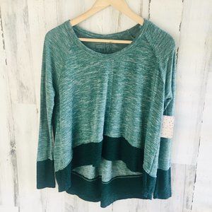 Huntington Hacci Swing Tee Free People Dark Emerald F318U925 XS